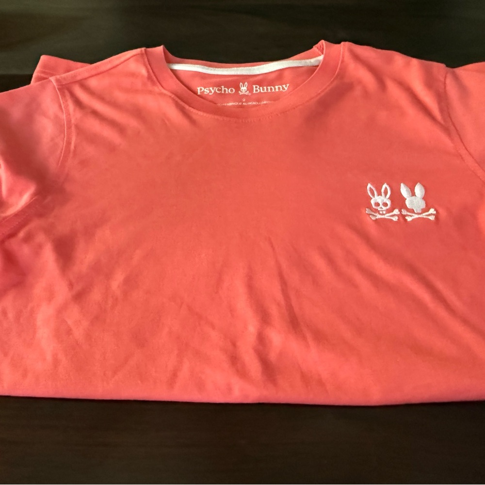 Psycho Bunny Pink Short Sleeve Tee Casual Style